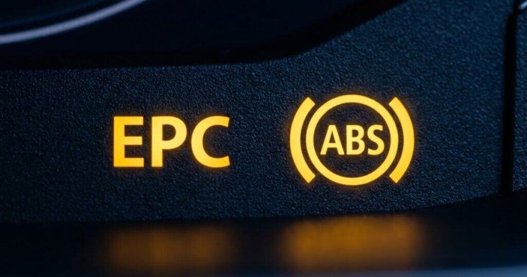 VW Jetta warning lights 2019 EPC and ABS yellow warning lights on dashboard