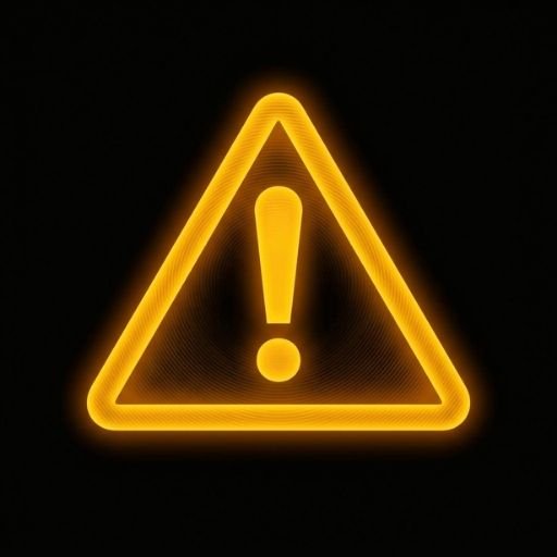 Mazda master warning light amber exclamation mark in triangle symbol