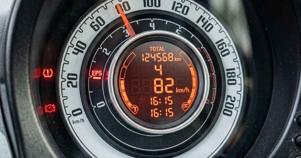 Fiat 500 EPS steering wheel warning light symbol