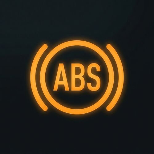 Fiat 500 2015 ABS warning light symbol